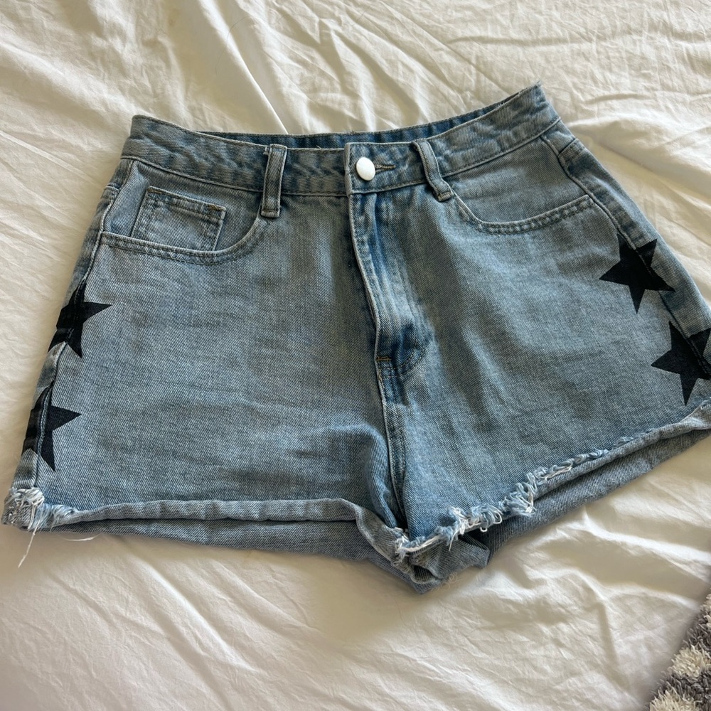 Star denim shorts size small